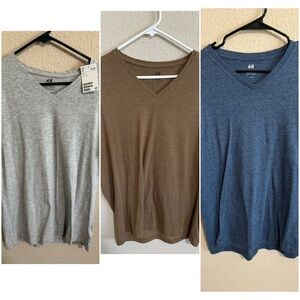 H&M Men's V-Neck t shirts